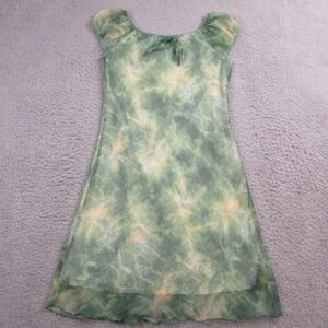 Poupette St Barth Womens Mini Dress One Size, see measurements Tie Dye Ditzy Y2K